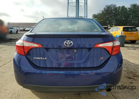 2015 Toyota Corolla L из США, поврежденный, VIN 2T1BURHE4FC308403
